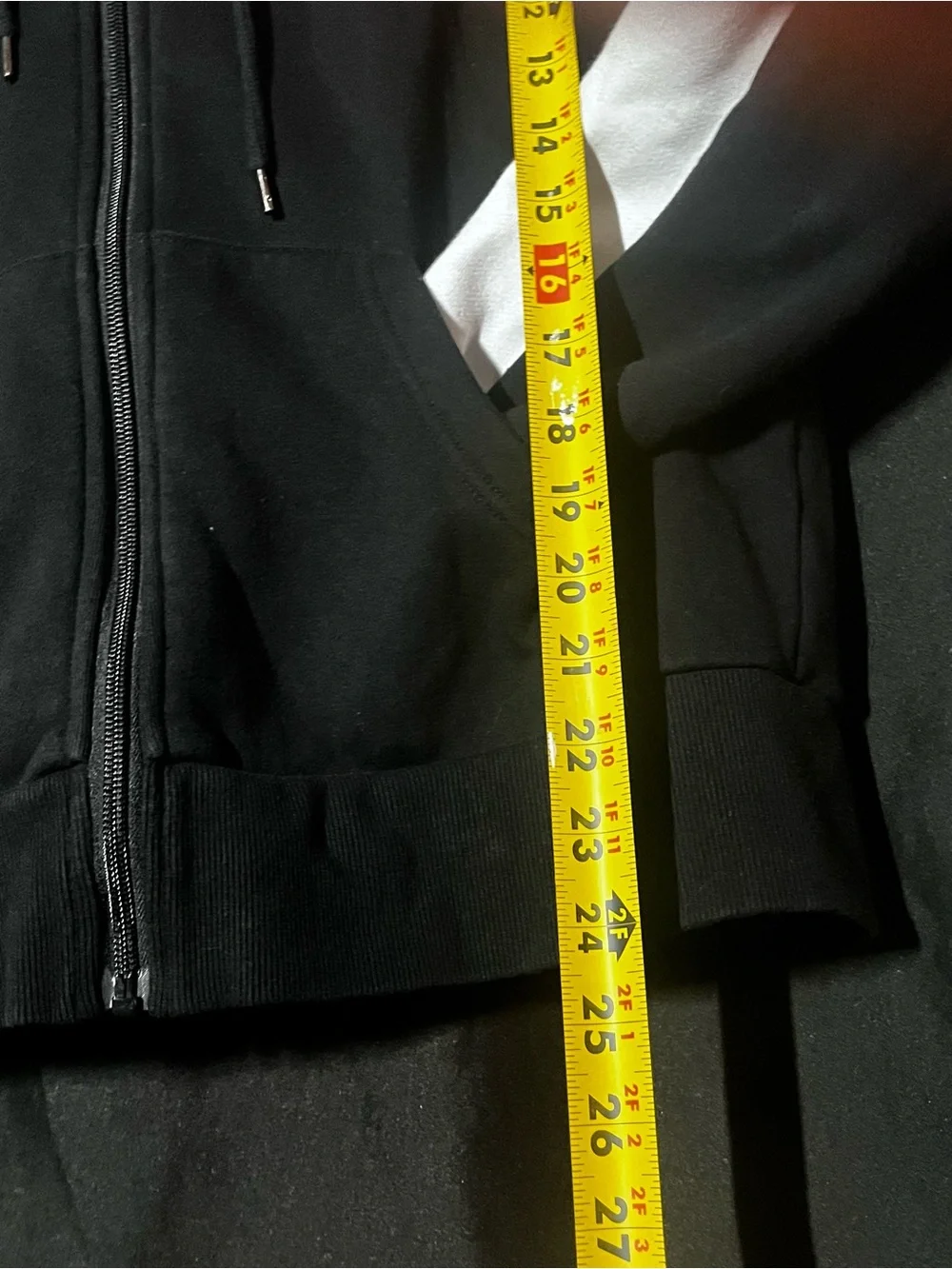 Harley-Davidson Black Zip Hoodie with Orange & White Accents